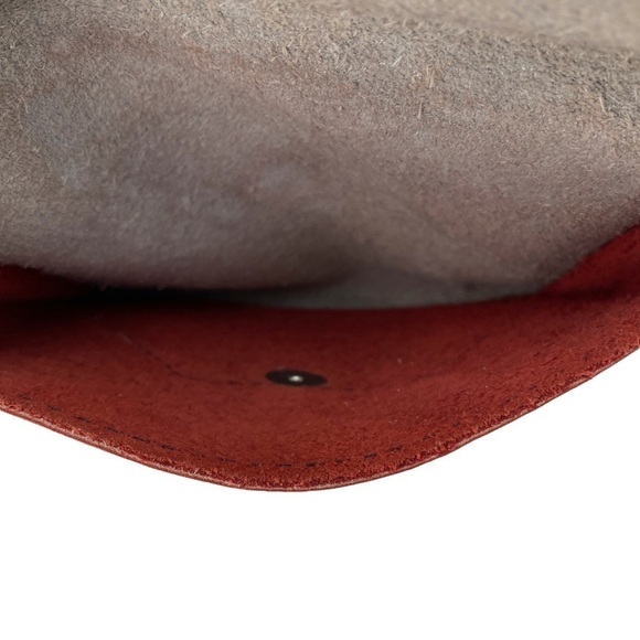 Mini Pouch Bag Leather/Cowhair Case - Picture 7 of 7